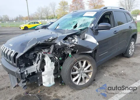 2017 Jeep Cherokee Limited Fwd from USA, damaged, VIN 1C4PJLDB6HW574197